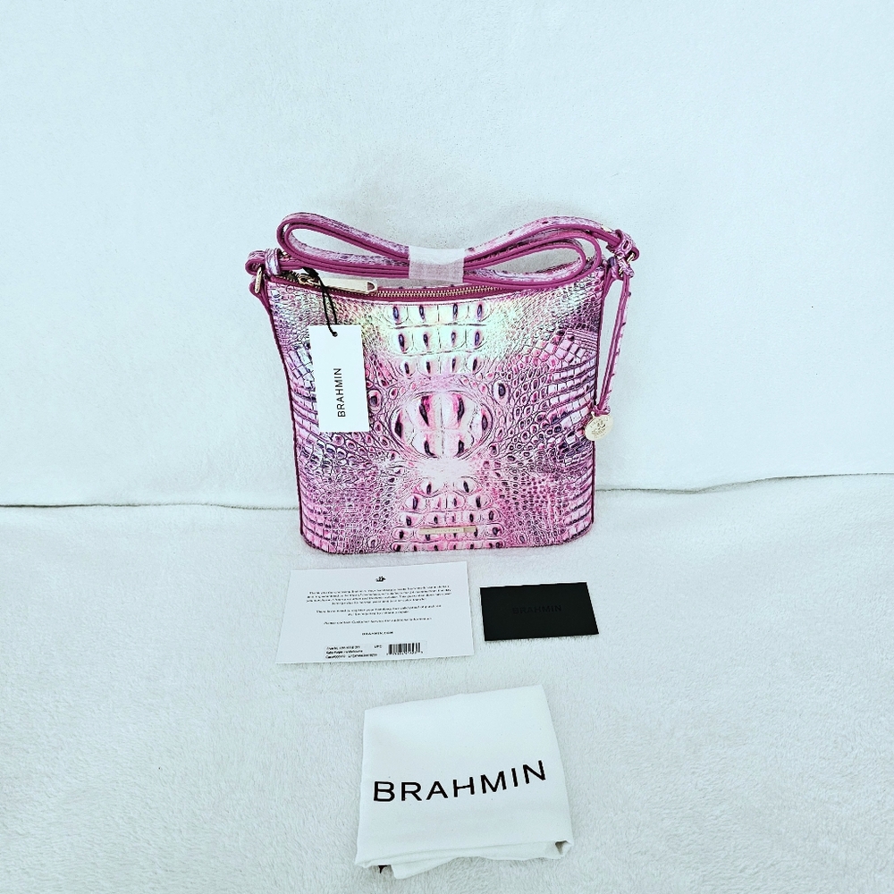 NWT Brahmin PURPLE IRIS Katie